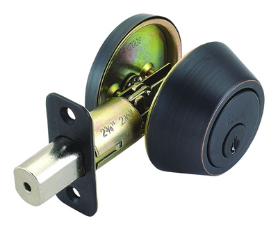 Deadbolt Oil Rubbed Bronze Single Cylinder